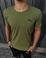 Футболка Puma хакі (9586503771)