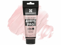 Краска художественная Acryl PRO ART Kompozit 75 мл, 106 неаполитанская розовая