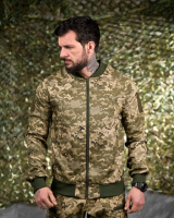 Вітровка бомбер STATUS піксель ДЛ7018