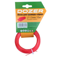 Ліска для тримера «DOZER» зірка 1,3мм, 15м