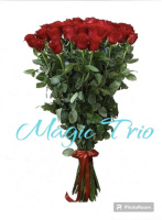 Замовити Троянда 80 см ,Купити квіти на Ⓜ️ Оболоні з доставкою по Києву ♥️ Від Magic Trio.