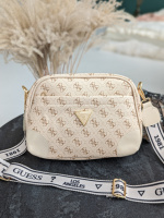 Сумка Guess повноцінна крос-боді молочний