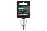 Головка шестигранная Apro 9 мм x 1/2« (252709)