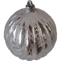 Игрушка на елку YES 971779 8 см серебристый