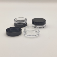 Баночка «МАЙАМІ» 2-3 мл з чорною кришкою