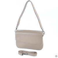 Натуральна шкіра. КАПУЧИНО — фабричний, каркасний клатч високої якості українського виробництва (Луцьк, 793)