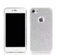 Силиконовый чехол Glitter для iPhone 7 серебро Remax 700201
