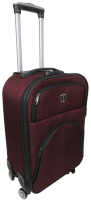 Мала тканинна валіза на колесах 42L Gedox бордова
