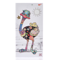 Блокнот YES Bugart White Ostrich 151441 64 листа