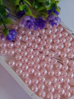 Бусины пластиковые 8 мм. Цвет - . Упаковка 20 шт.