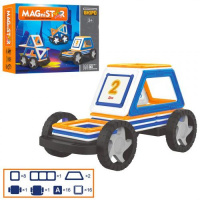 Конструктор магнитный Limo Toy KB-1008 45 деталей