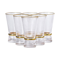 Набір склянок Stunning високих 6 штук по 400 мл, прозорий