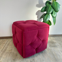 Пуф-трансформер 5в1 Остин-1 велюр красный 4-0-9003