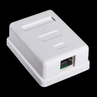 Hypernet MB-STP1 Розетка 1 порт экранированная RJ45 STP белая