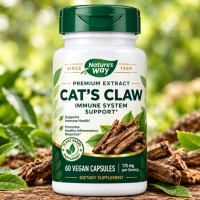 Котячий кіготь, преміум екстракт, 175 мг, Premium Extract, Cat's Claw, Nature's Way, 60 вегетаріанських капсул