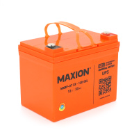 Аккумуляторная батарея GEL MAXION BP OT 12V 33Ah (195 х 130 х 153), 10.35kg ( + с права )