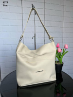 АКЦІЙНА ПРОПОЗИЦІЯ! Беж - велика сумка-мішок для активних та спортивних дівчат (0573)