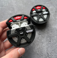 Car wheel 3D case for AirPods