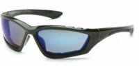 Защитные очки с уплотнителем Pyramex Accurist (blue mirror)