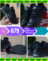 Nіke Air Max 98 Supreme черные