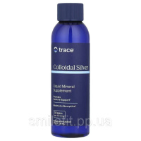 Колоїдне срібло, Colloidal Silver, Trace, 118 мл
