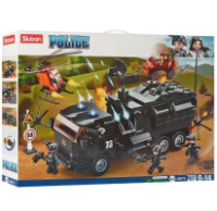 Конструктор «Поліцейський Транспорт» 759 Деталей