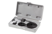 Набор сверл корончатых по дереву Intertool 19 x 22 x 29 x 32 x 38 x 44 x 51 x 64мм (8шт) (BT-0023)