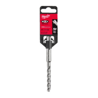 Бур SDS-PLUS MX4 MILWAUKEE, діаметр 8,0х115х50мм