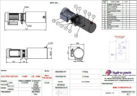 Маслостанція HIDROS 220В - 2,2кВт 4,8 см³ 12л  (PowerPack)