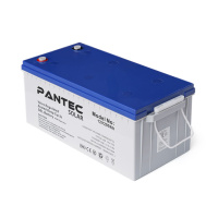 Аккумуляторная батарея PANTEC 200-12 GEL 12V 200 Ah (522 x 240 x 224), 60.3 kg Grey Q1/48