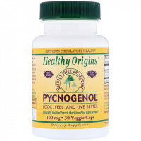 Пикногенол, Pycnogenol, Healthy Origins, 100 мг, 30 капсул