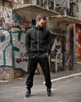 Мужской спортивный костюм Audsa line black ПП8029