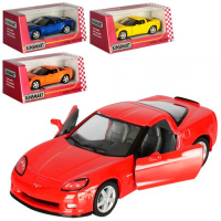 Машинка инертная Kinsmart Chevrolet Corvette KT-5320-W 12.5 см