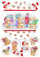 Вафельные картинки на тему: Новый год; Рождество