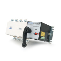 Автомат ввода резерва (АВР) четырехполюсный GCQ4P200A, 220V/200A, Отключающая способность KA:6, Винтовая фиксация, 360*177*165мм