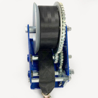 Лебідка ручна 1,57 т BST R 3500LBS текстильний трос Husar Winch