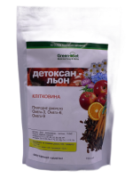 Клітковина Детоксан Льон джерело Омега 3 Омега 6 Омега 9 GreenSet 150 г, 150