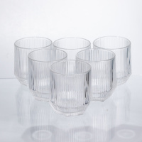 Набор стаканов 6 шт по 250 мл для напитков Прозрачный HP-19-LJB-1