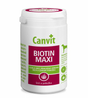 Canvit BIOTIN MAXI Канвит Биотин Макси Кормовая добавка для шерсти собак крупных пород 230 таб, 500 таб,