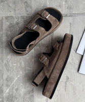 Жіночі босоніжки натуральний замш (36-40)