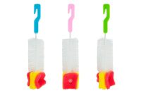 Ерш для мытья бутылок с губкой -260мм (124578)