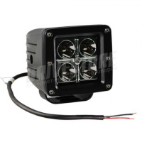 Фара-LED Квадрат 16W 82*76*80mm (4W*4) 10-30V Дальнє/Spot (1шт) «D23 серія»