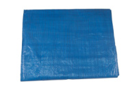 Тент Intertool - 6 x 8 м x 65 г/м², синий 1 шт.