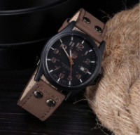 Мужские наручные часы Soki Темно-коричневый