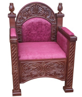 Стілець зі спинкою № 704