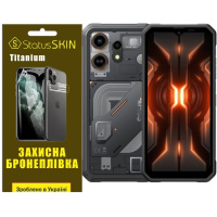 Поліуретанова плівка StatusSKIN Titanium на екран Blackview Oscal Marine 3 Глянцева