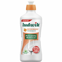Засіб для миття посуду персиковий Ludwik Людвік 0.9л. Польша