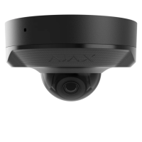 5 Mp проводная охранная IP-камера Ajax DomeCam Mini (5 Mp/2.8 mm) Black