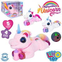 Игрушка интерактивная LimoToy Единорог M-5069-I-UA 38 см