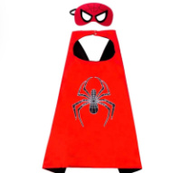Маскарадный плащ с маской Спайдермен 6 14091 70х70 см